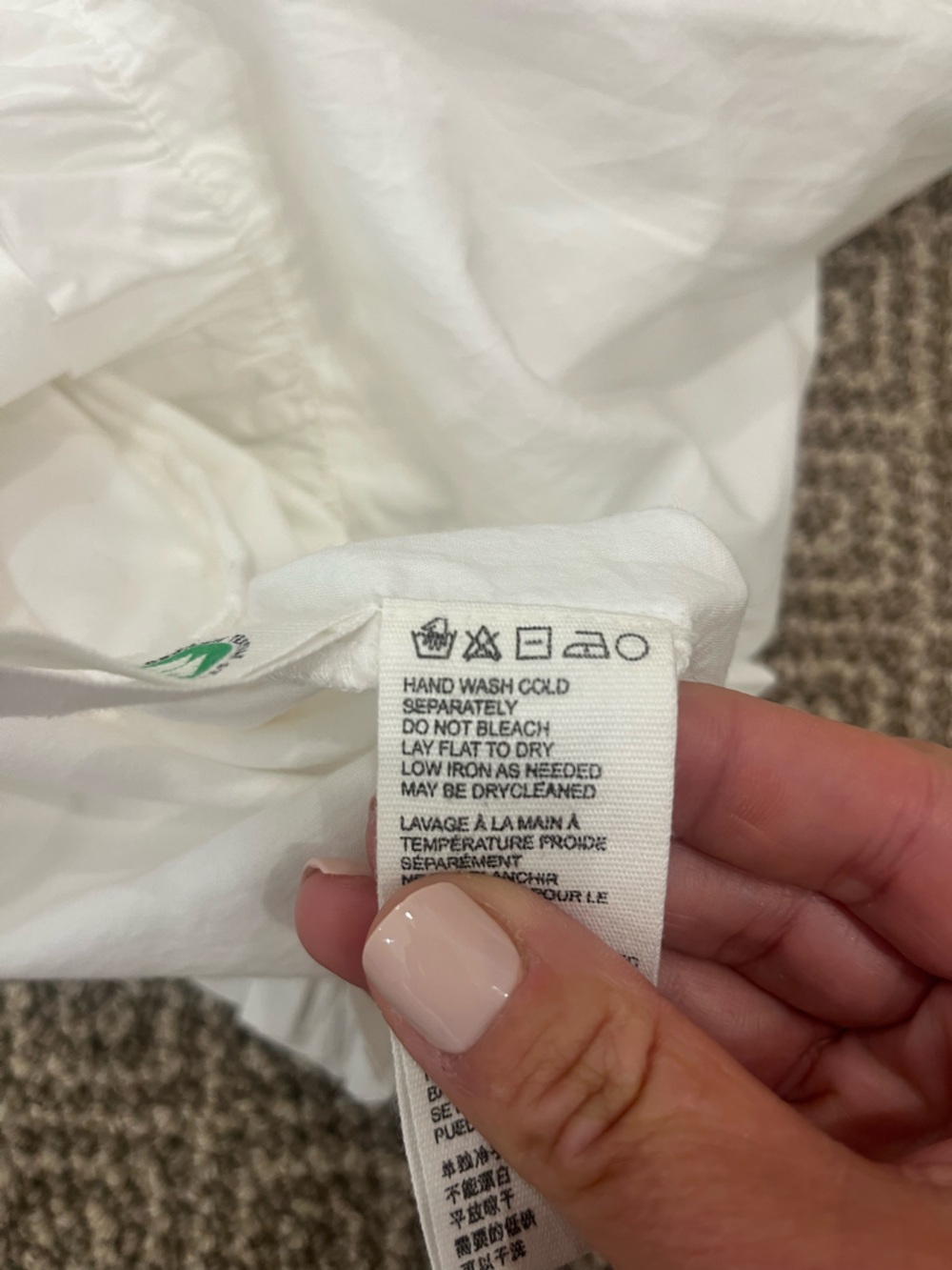 Cleobella White One-Shoulder Ruffle Mini Dress - Picture 7 of 8